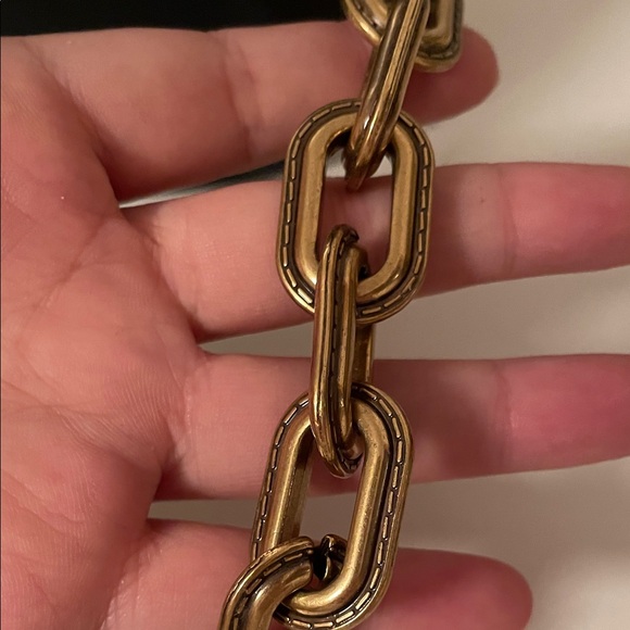 Coach Black Crossbody Bag with Gold Chain - Picture 5 of 5